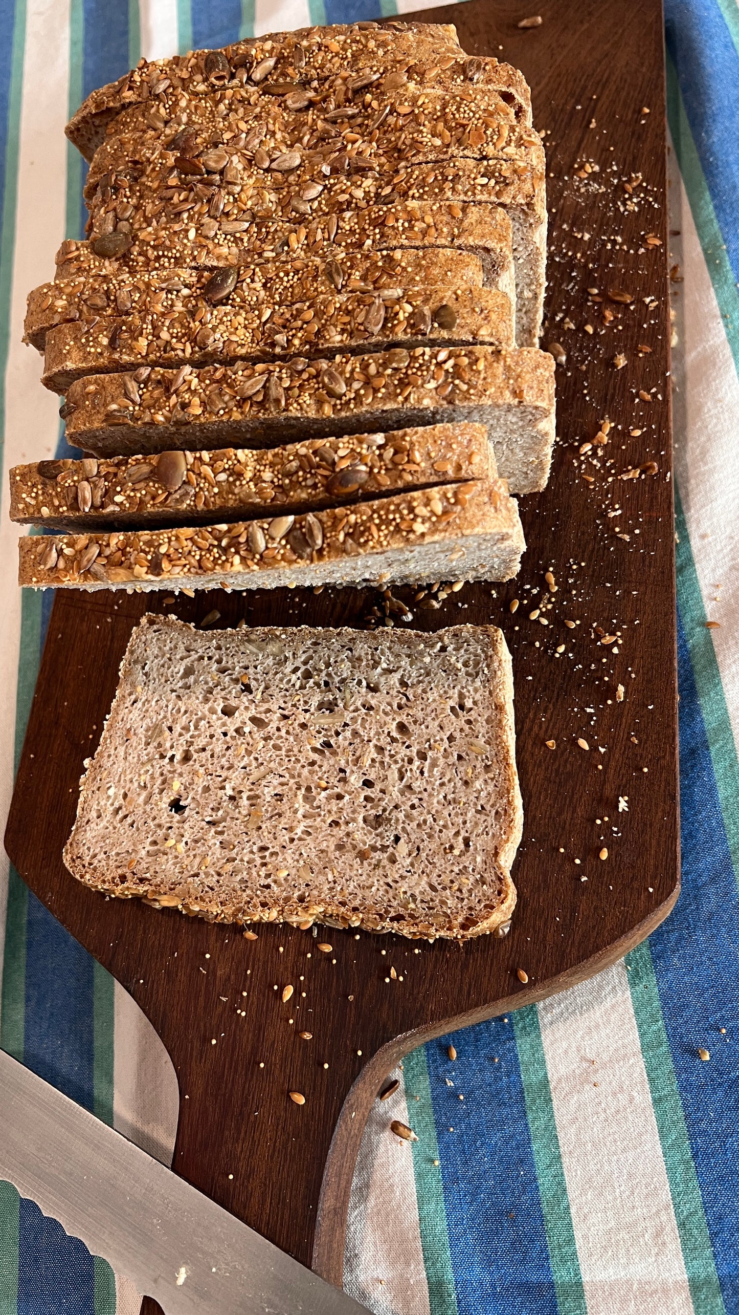 Seeded Sandwich bread