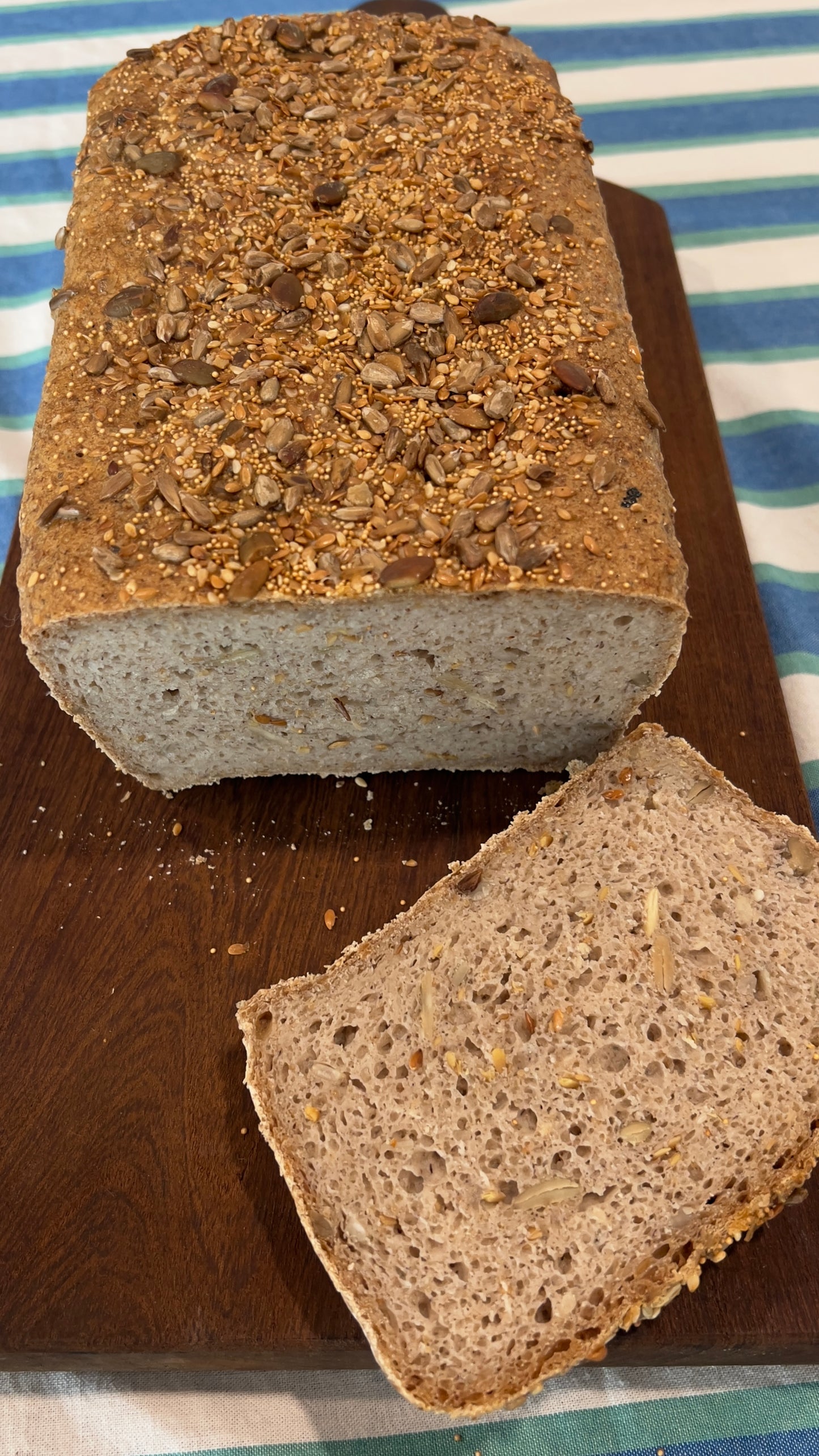 Seeded Sandwich bread